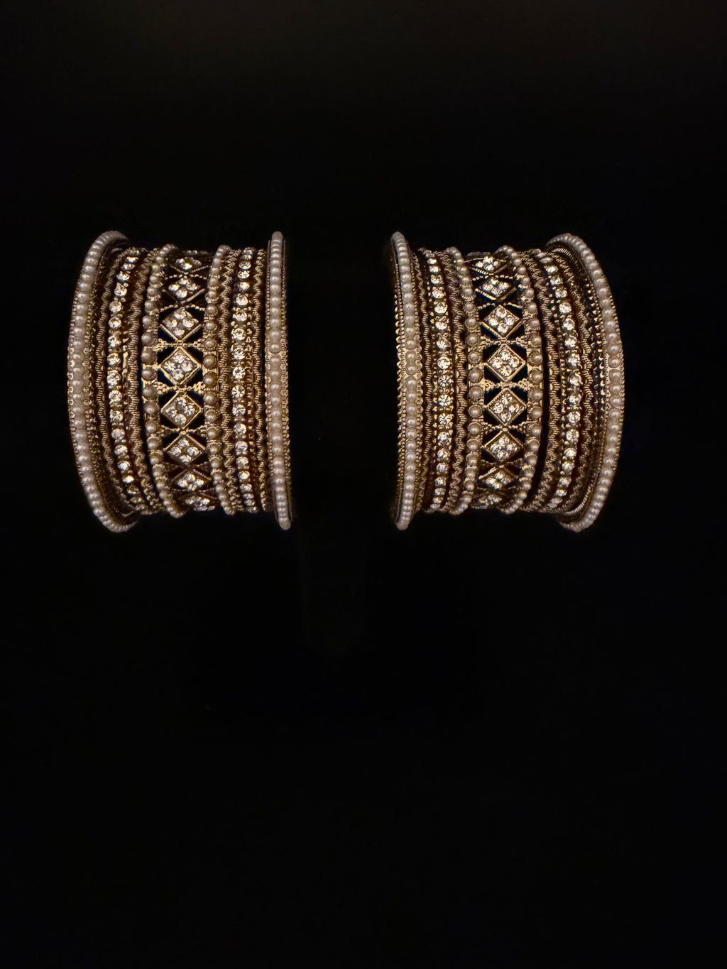 Gold Bangles Set