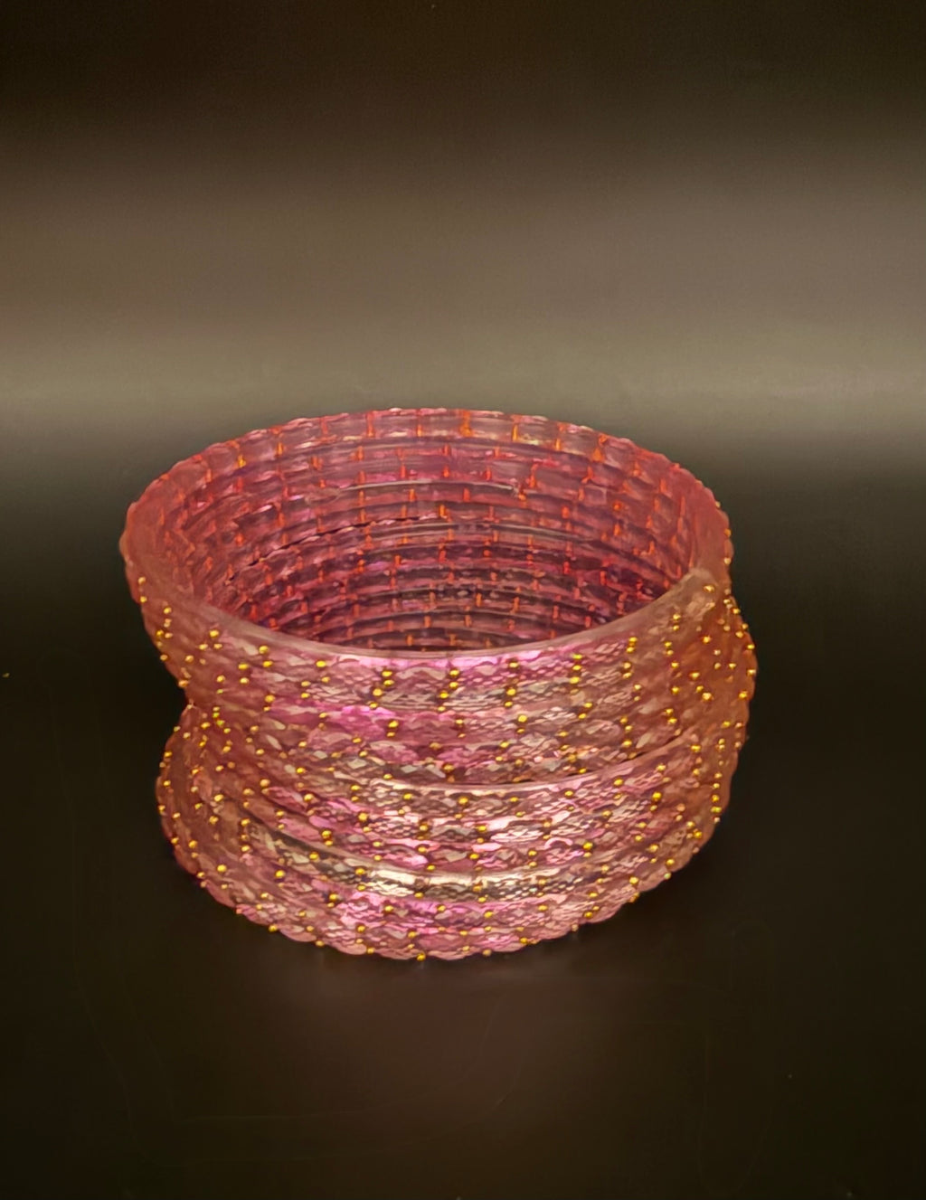 Raindrop Glass Bangles (Set of 10-12)