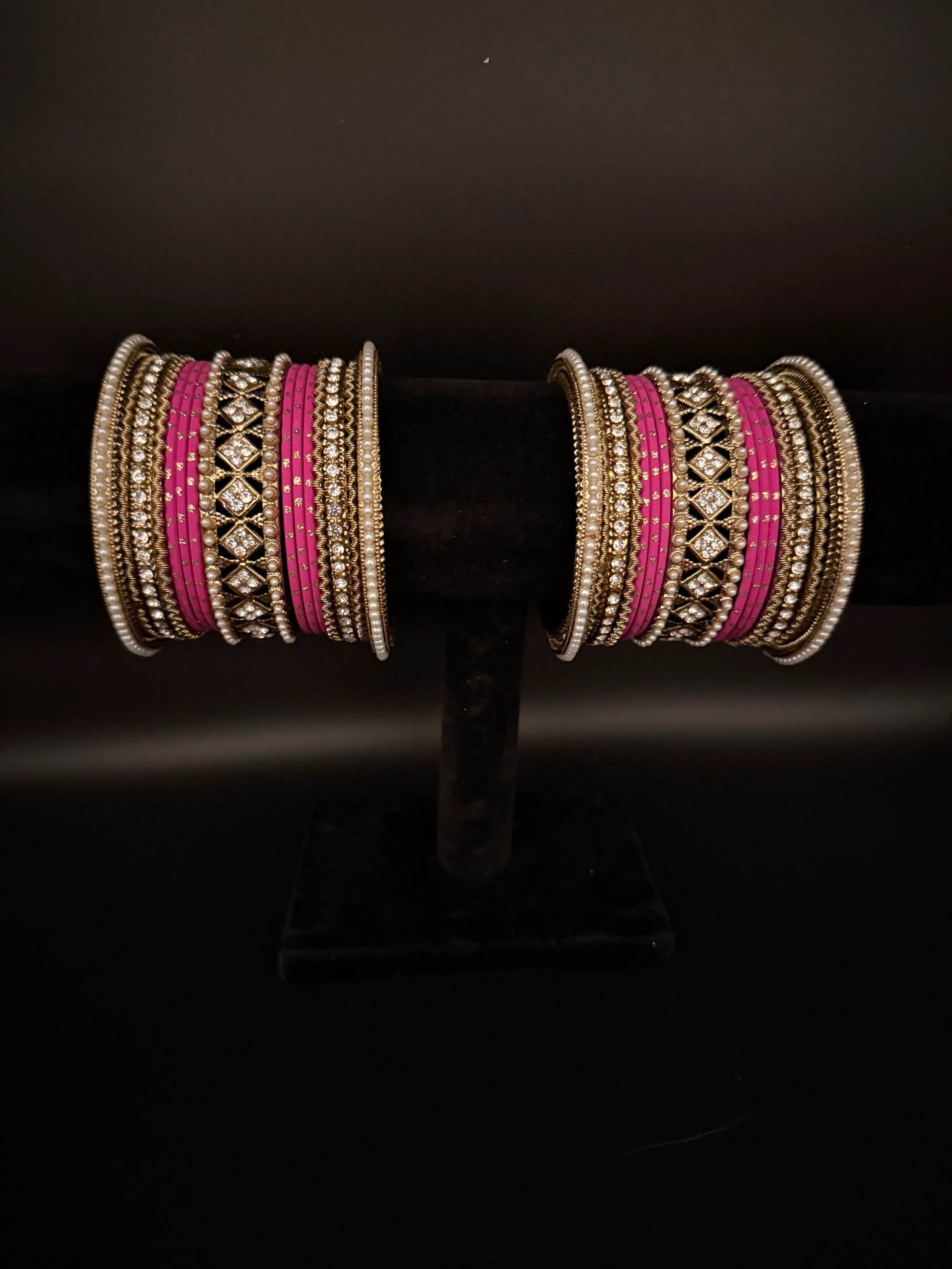 Gold Bangles Set