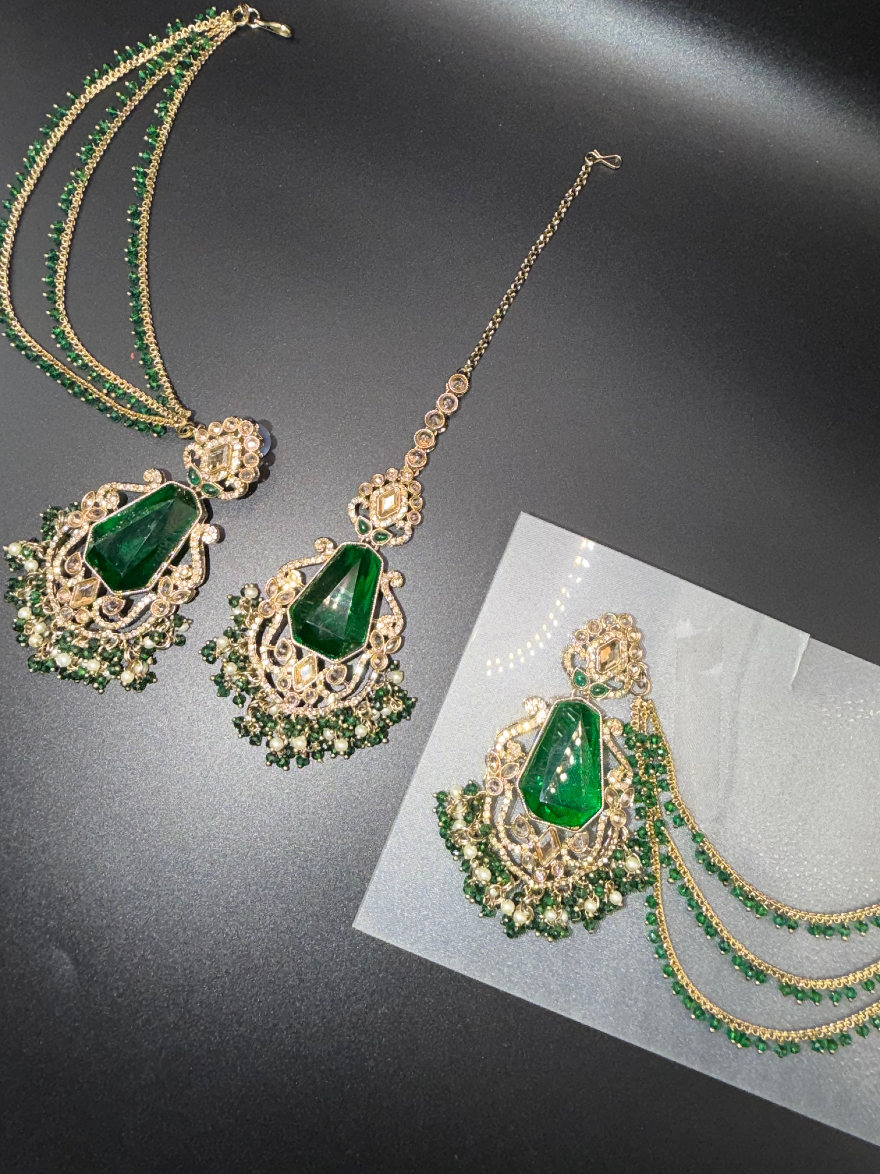 Sahara Earrings Tikka set