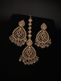 Zeenat Earrings Tikka Set