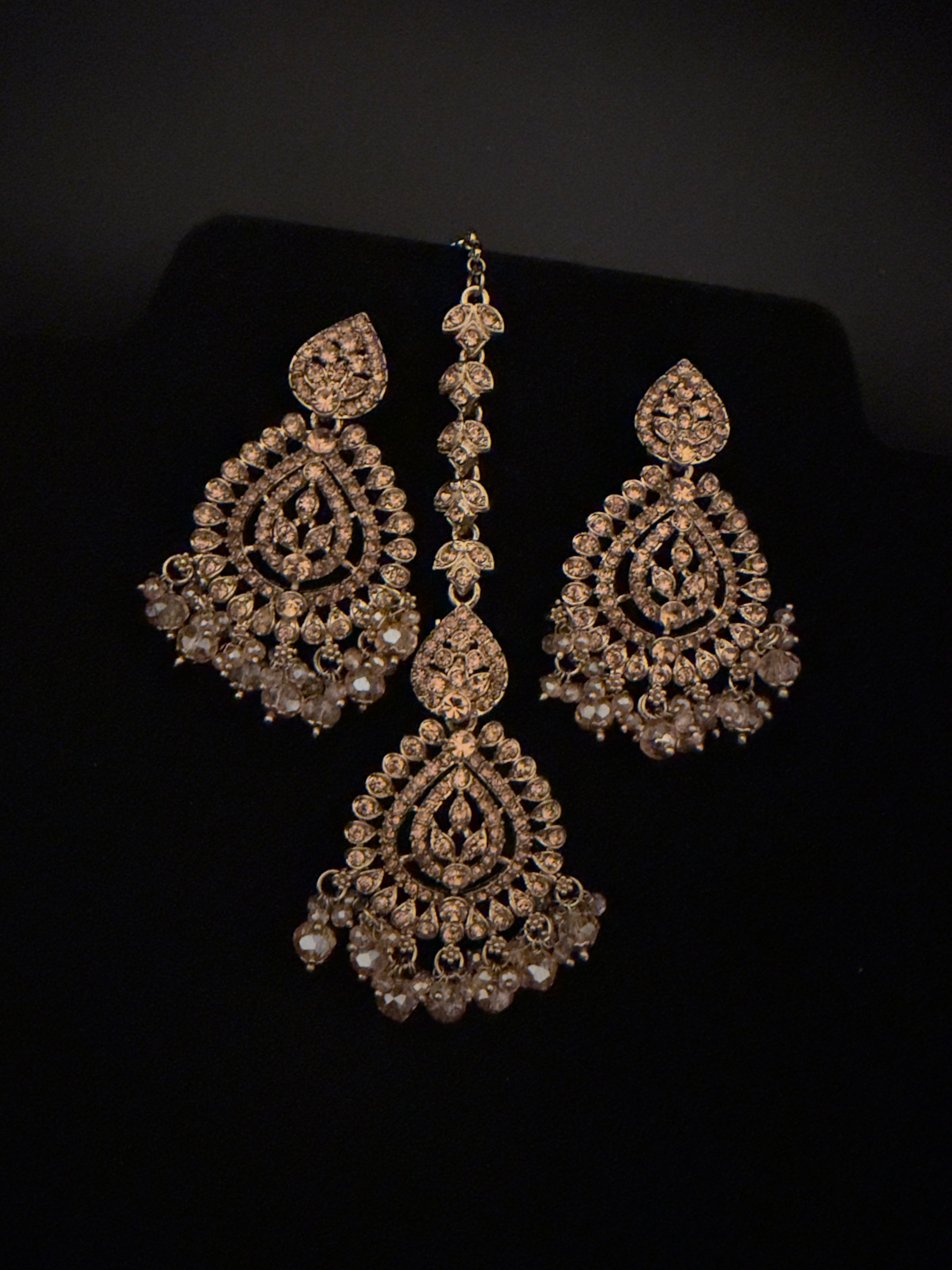 Zeenat Earrings Tikka Set
