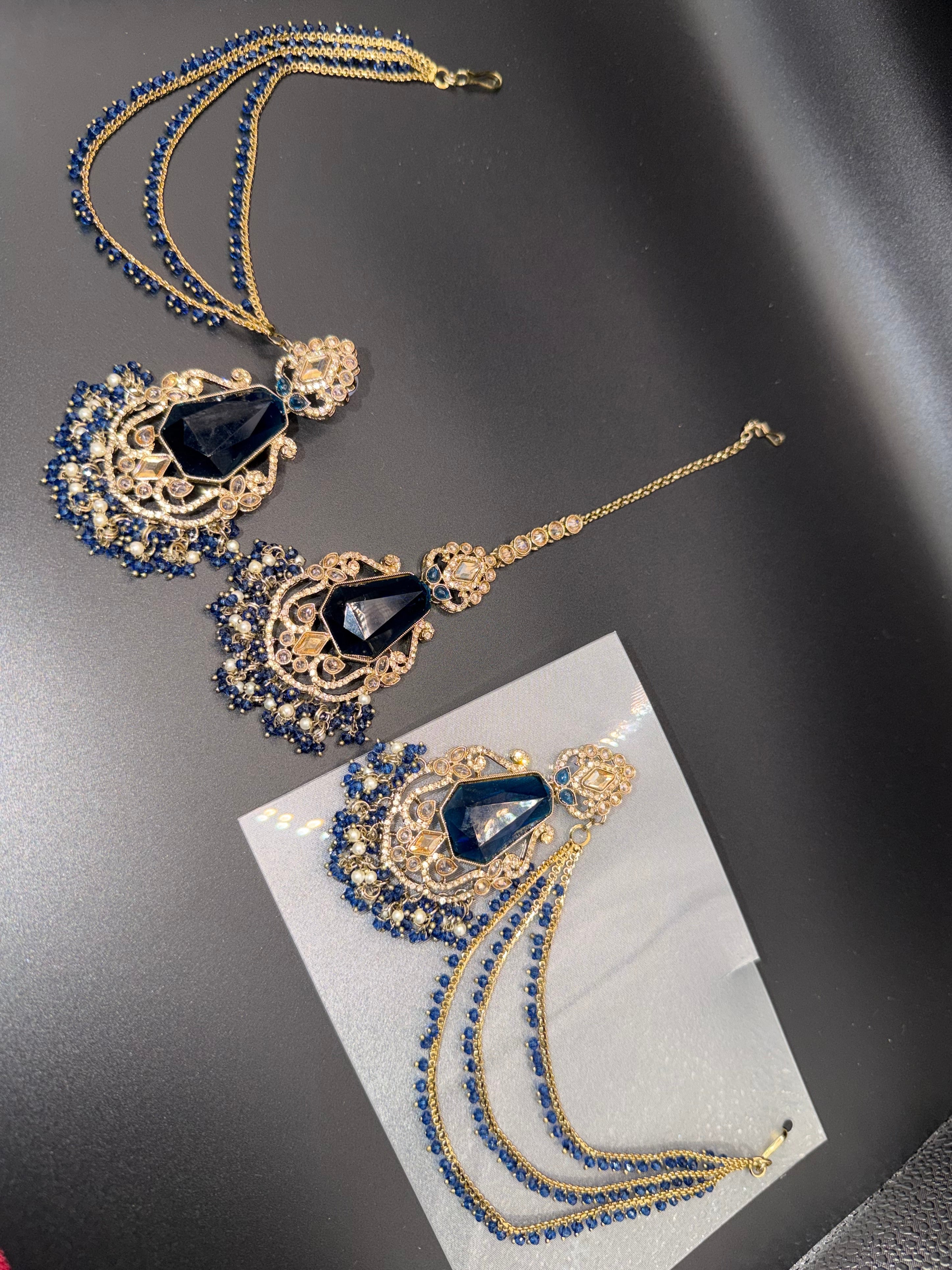 Sahara Earrings Tikka set