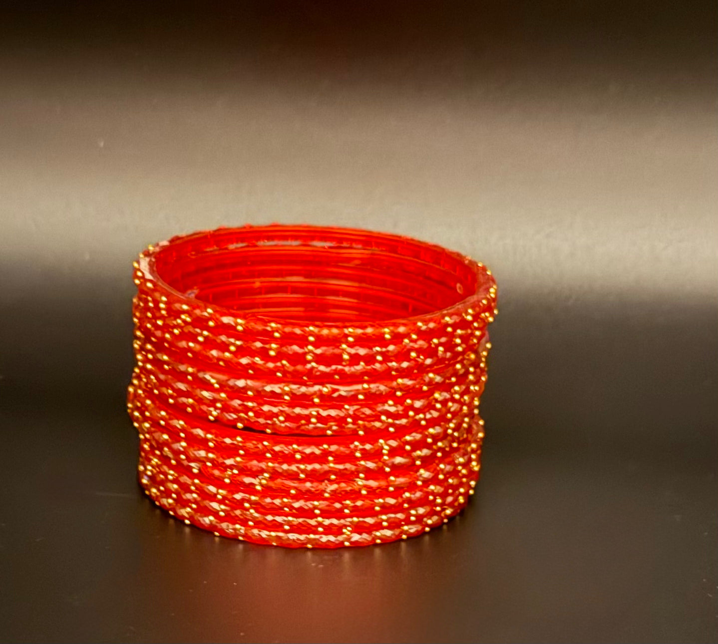 Raindrop Glass Bangles (Set of 10-12)