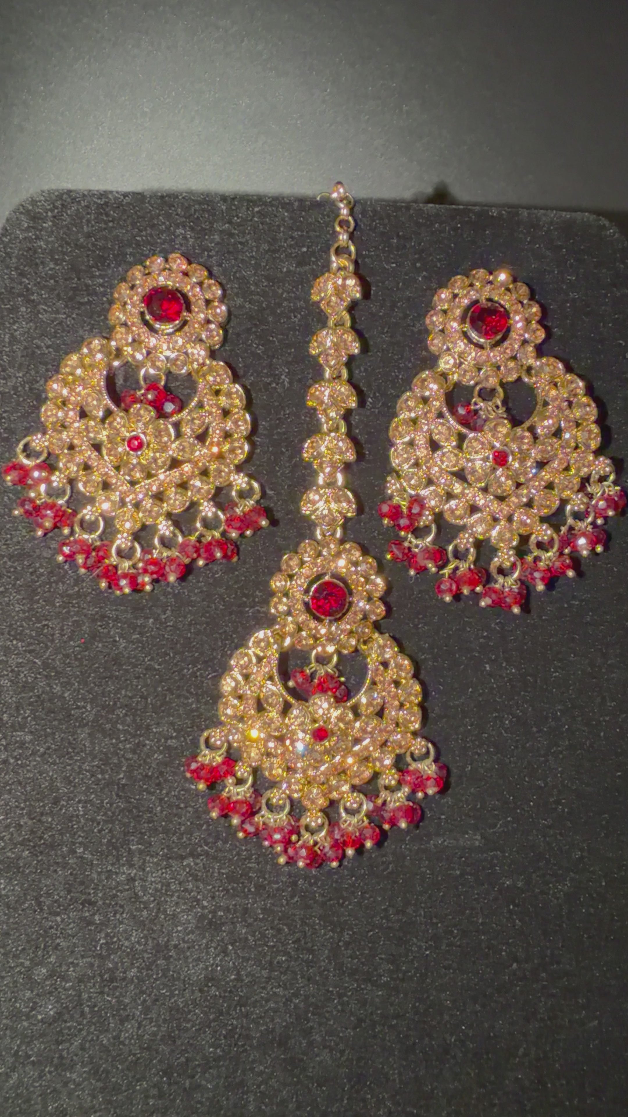 Jahanara Earrings Tikka Set